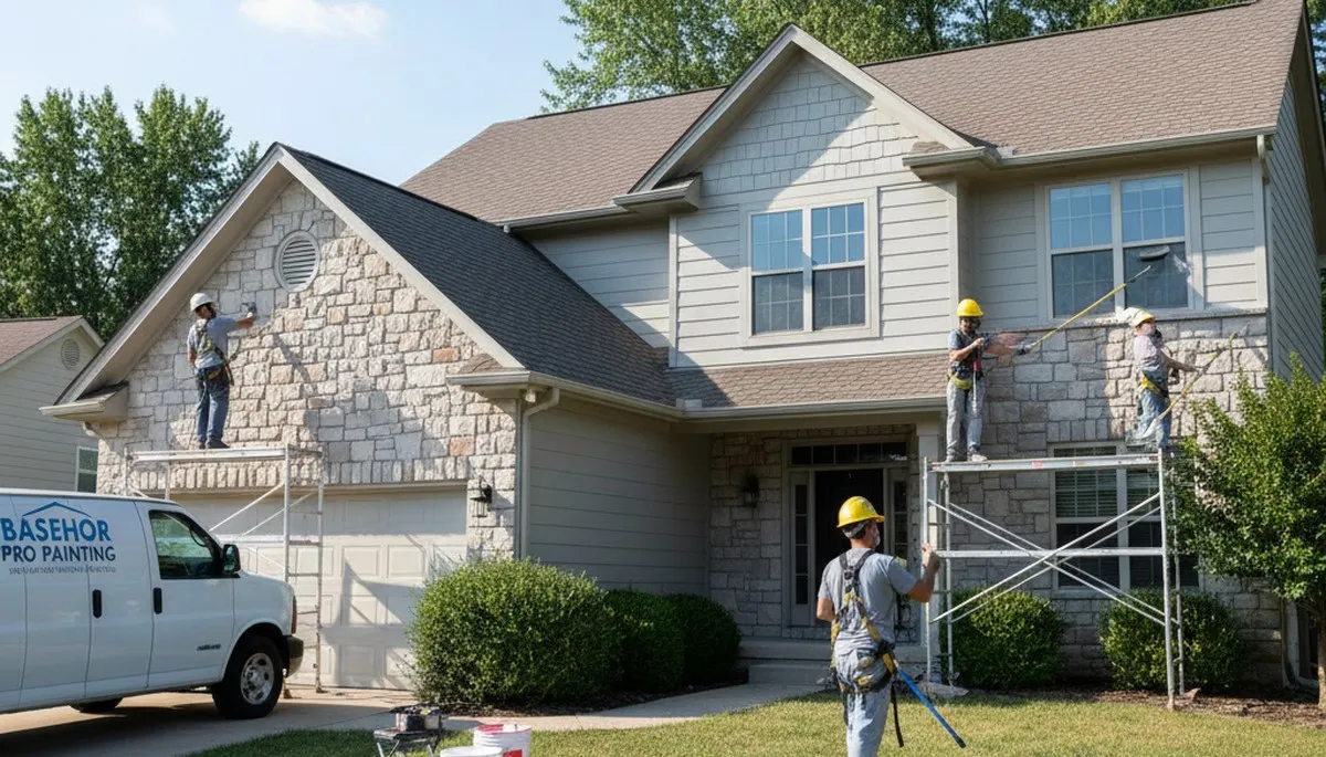 Professional painters serving Kansas City, KS for residential and commercial painting services