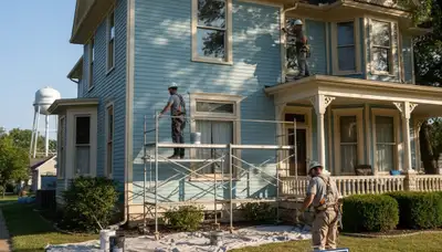 Kansas City, KS painting contractors providing professional interior and exterior painting services