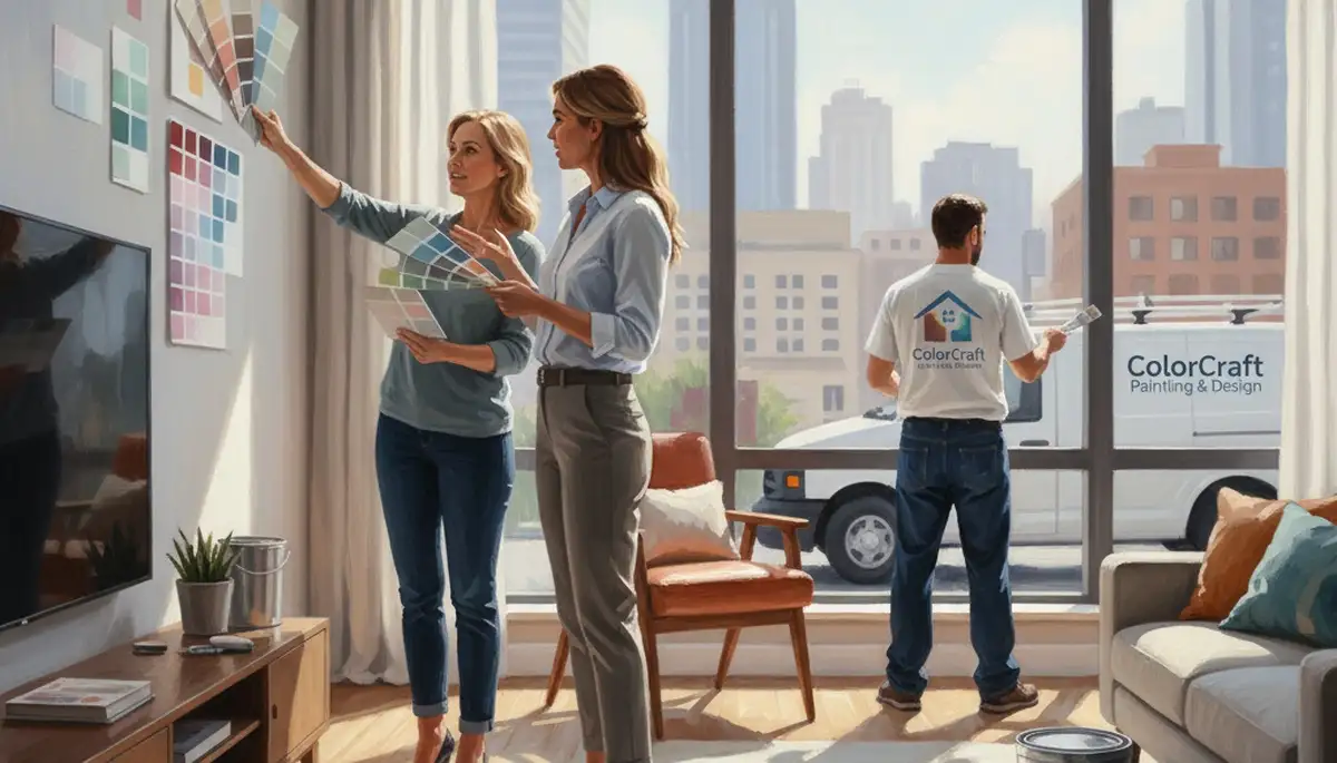 Kansas City, KS painters provide expert color consultation for home interior paint selection