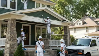 Professional painters serving Kansas City, KS for residential and commercial painting services
