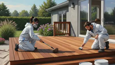 Kansas City, KS deck staining service protecting wood and enhancing outdoor spaces