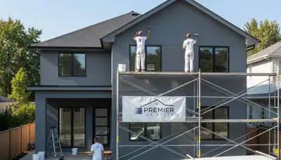 Exterior house painting in Kansas City, KS by Kansas City Paint Pros
