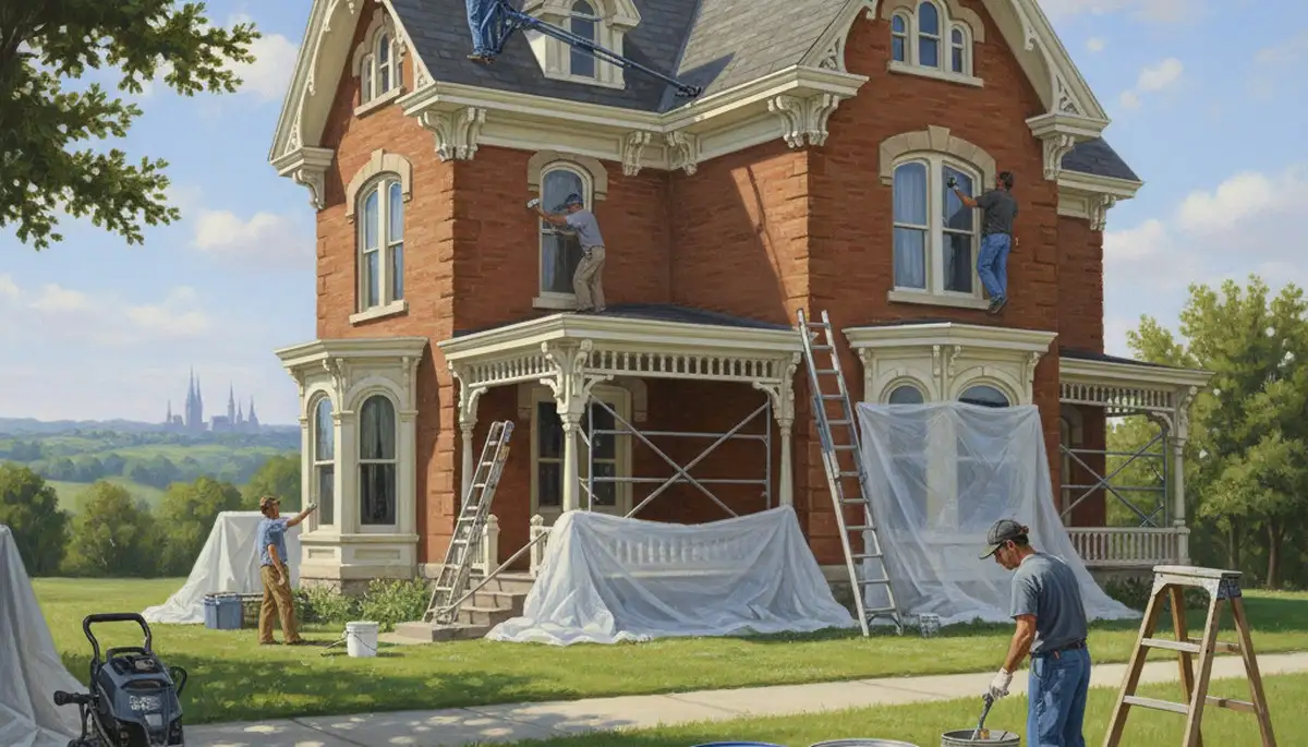 Kansas City, KS painting contractor serving homes and businesses with professional interior and exterior painting