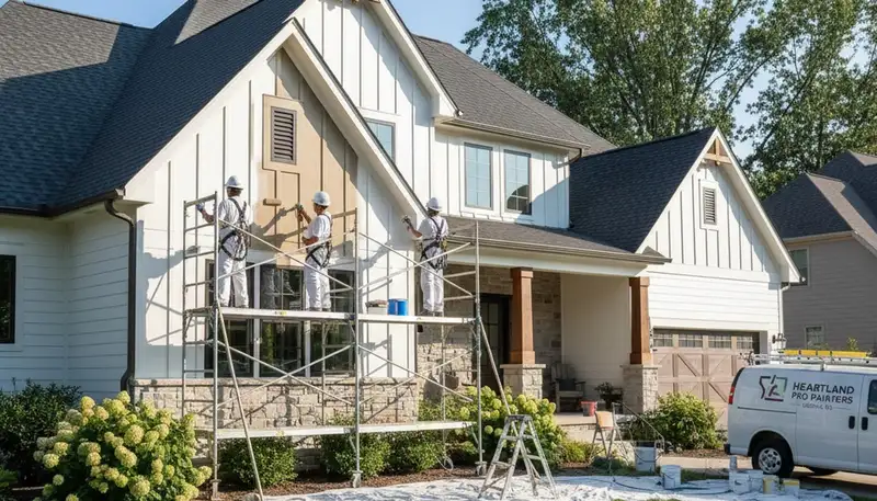 Painting contractor serving Kansas City, KS for interior and exterior home painting services
