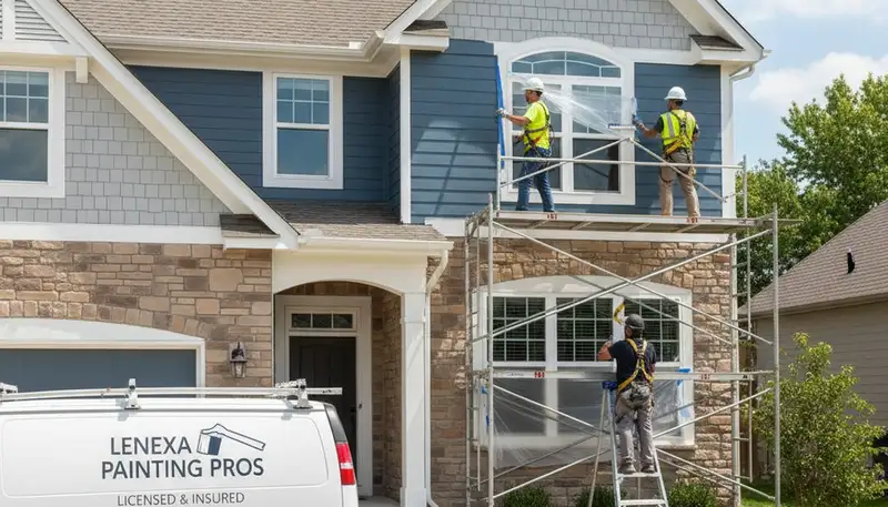 Kansas City, KS painting contractors providing professional interior and exterior painting services