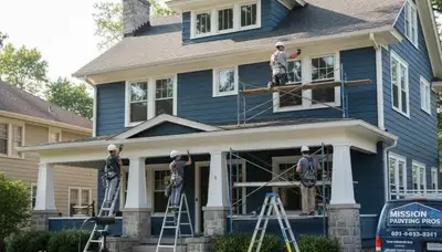 Painting contractor team serving Kansas City, KS for residential and commercial painting services