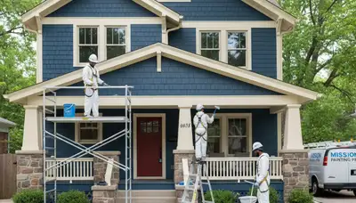 Kansas City, KS painting pros providing expert interior and exterior house painting services