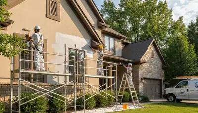 Painting service team in Kansas City, KS delivering professional interior and exterior painting