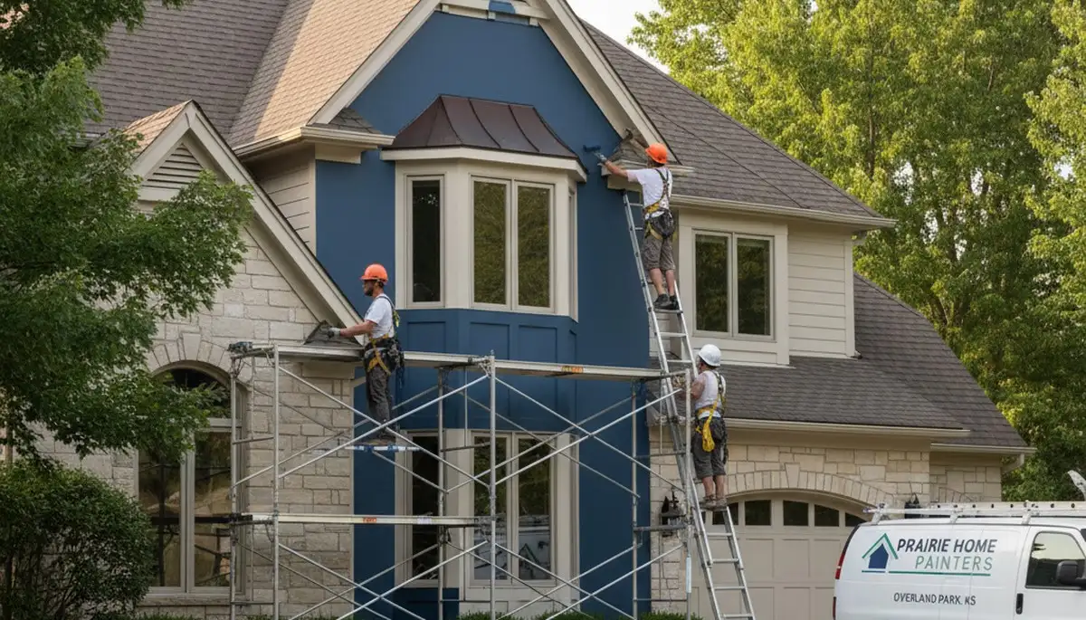Kansas City, KS painting pros providing professional interior and exterior house painting services