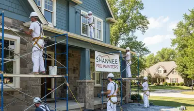 Kansas City, KS painting contractor providing professional interior and exterior painting services