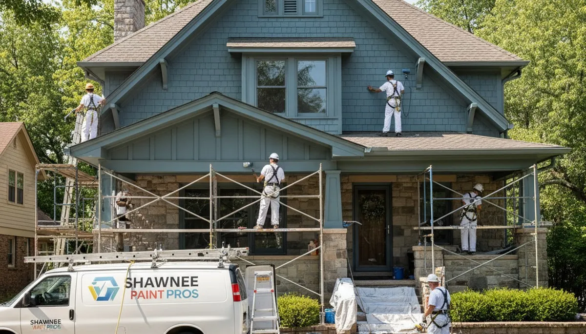 Kansas City, KS painting contractor providing professional residential and commercial painting services