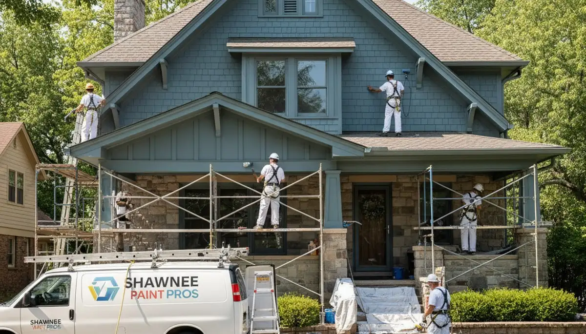 Kansas City, KS painting contractor providing professional residential and commercial painting services
