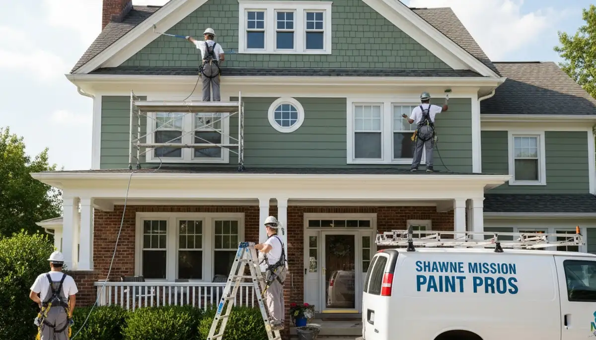 Kansas City, KS painting crew providing professional interior and exterior house painting services