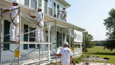 Kansas City, KS painting crew providing professional interior and exterior house painting services